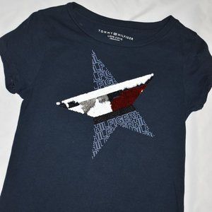 Tommy Hilfiger Girls T Shirt Sz L